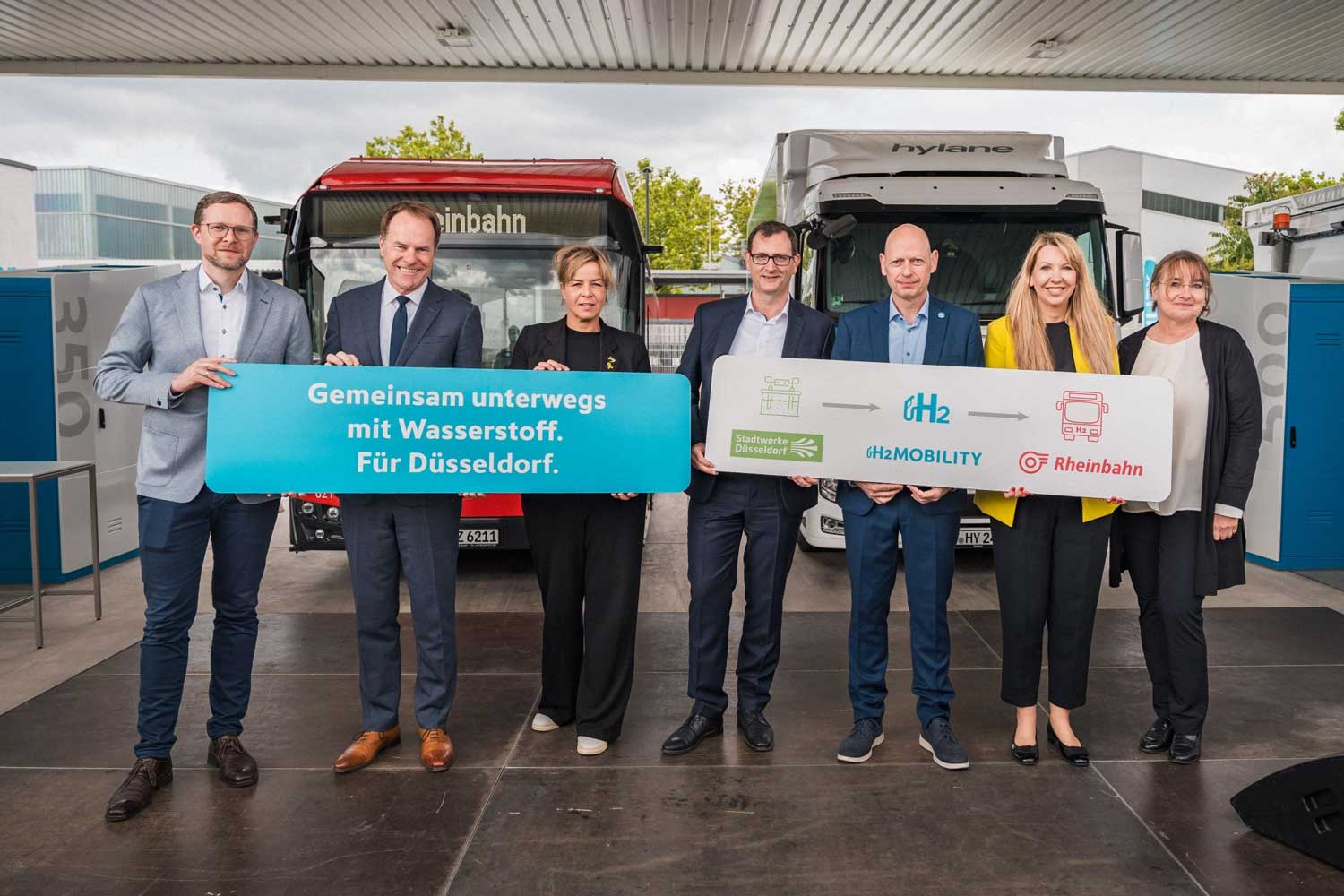 Une station hydrogène XXL inaugurée à Düsseldorf